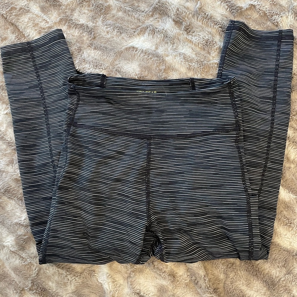Striped TekGear leggings